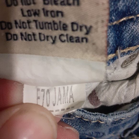 MEK Denim Women's Cuffed Capri Jeans Size 25 - Picture 8 of 8